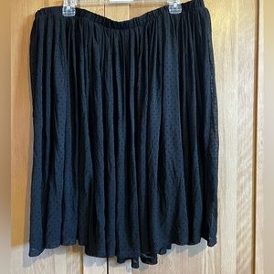 Torrid Black skirt